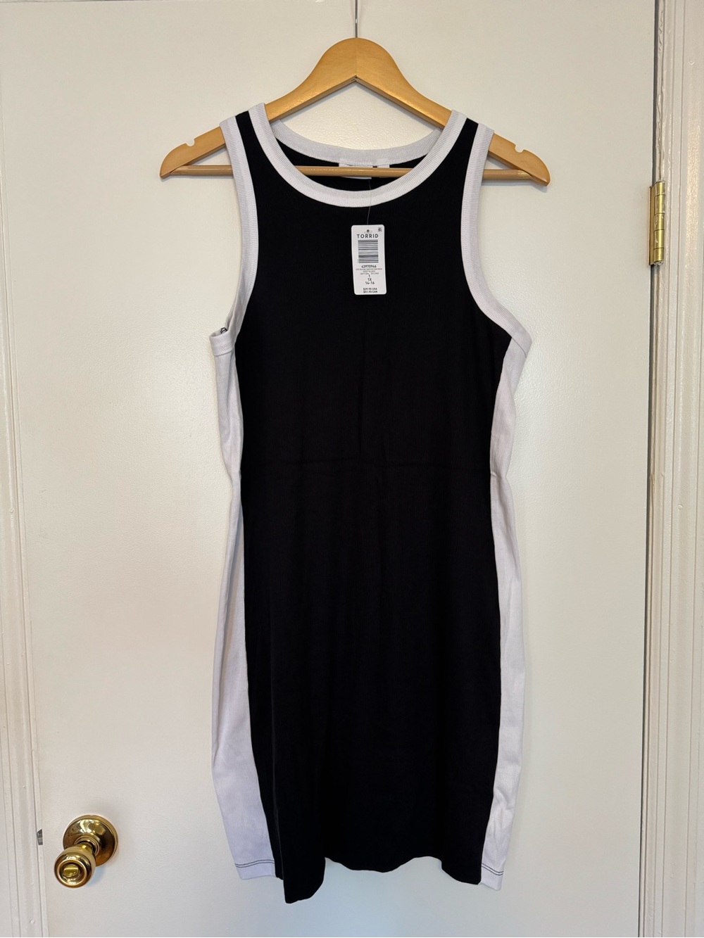 NWT Torrid Lovesick Sporty Spice Bodycon Dress - Plus size